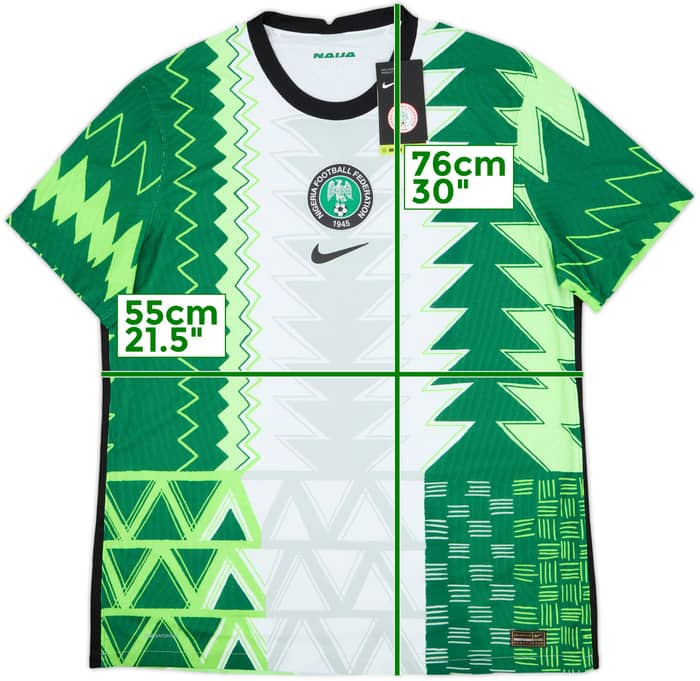 2020-21 Nigeria Authentic Home Shirt (XL)