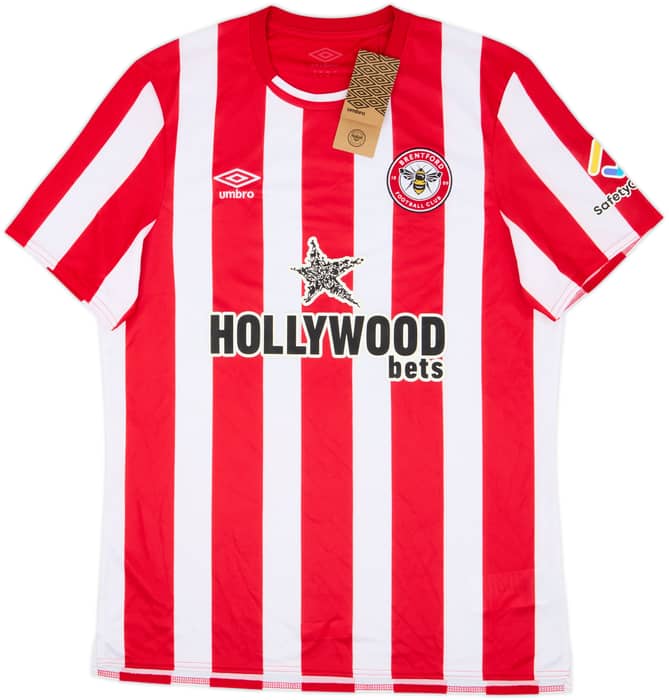 2021-23 Brentford Home Shirt Eriksen #21 (L)