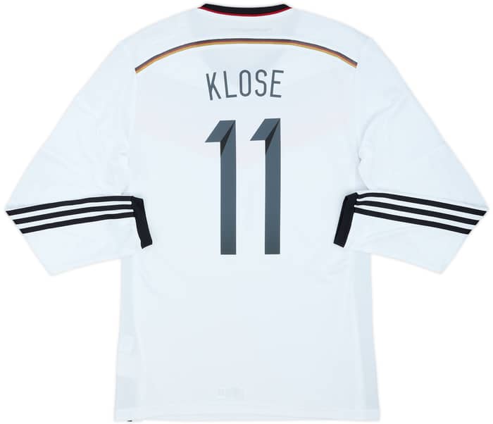 2014-15 Germany Player Issue Home L/S Shirt Klose #11 - 7/10 - (L)