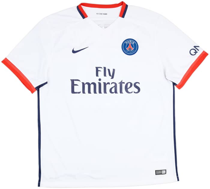 2015-16 Paris Saint-Germain Away Shirt Ibrahimovic #10 - 6/10 - (XL)
