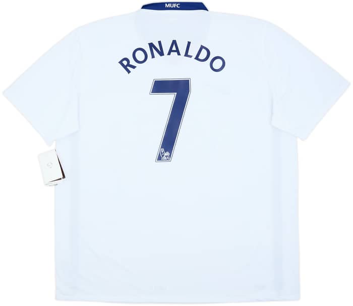 2008-10 Manchester United Away Shirt Ronaldo #7 (XXL)