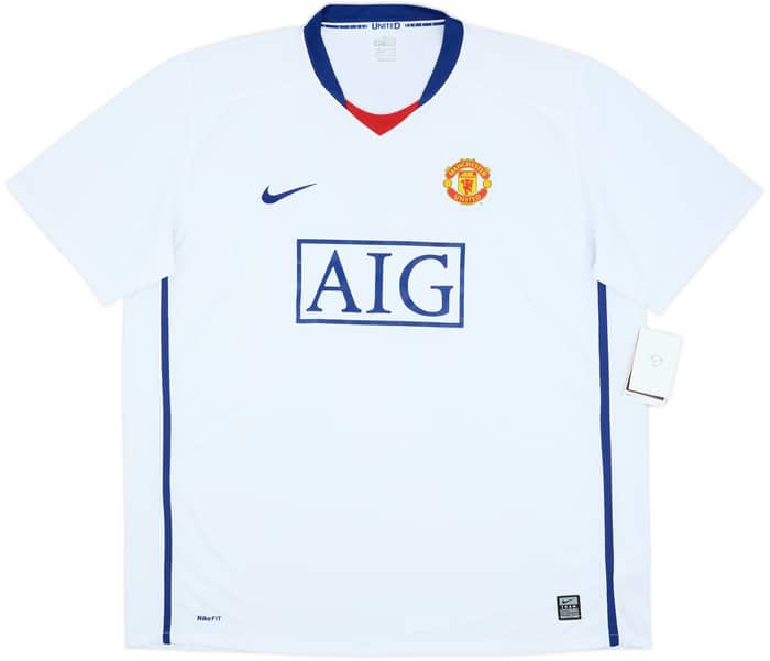 2008-10 Manchester United Away Shirt Ronaldo #7 (XXL)