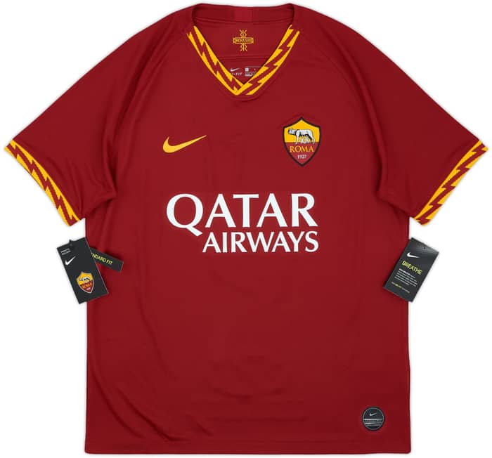 2019-20 Roma Home Shirt Dzeko #9 (L)