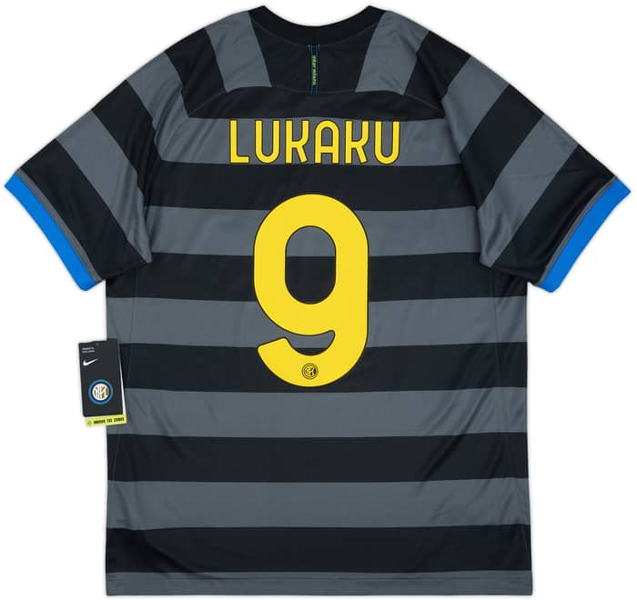 2020-21 Inter Milan Third Shirt Lukaku #9 (L)