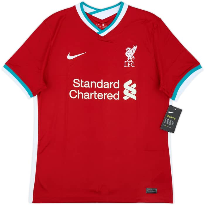 2020-21 Liverpool Home Shirt M.Salah #11 (L)
