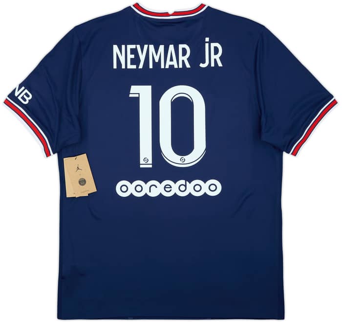 2021-22 Paris Saint-Germain Home Shirt Neymar Jr #10 (L)