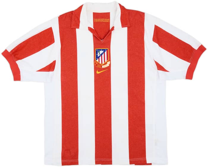 2003-04 Atletico Madrid Centenary Home Shirt - 5/10 - (M)
