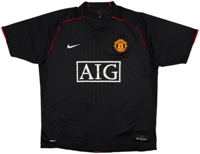 2007-08 Manchester United Away Shirt - 5/10 - (XL.Boys)