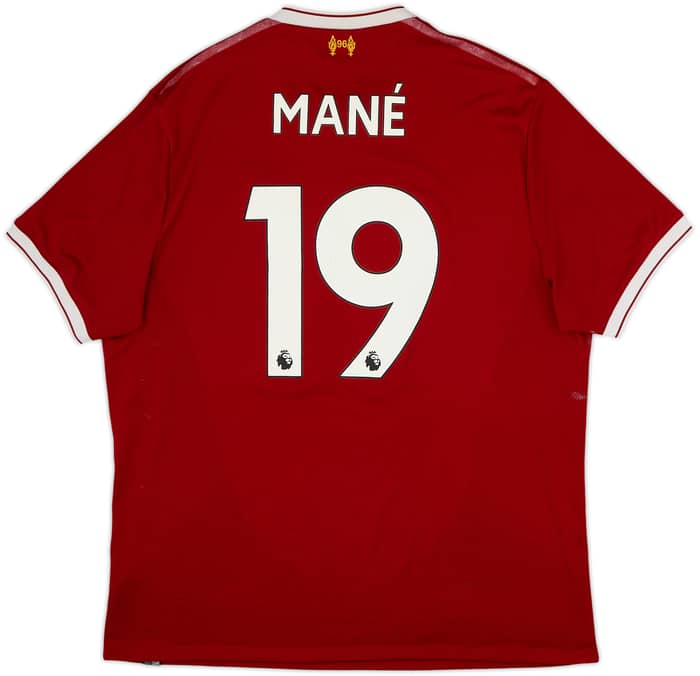 2017-18 Liverpool 125 Years Home Shirt Mane #19 - 4/10 - (XL)