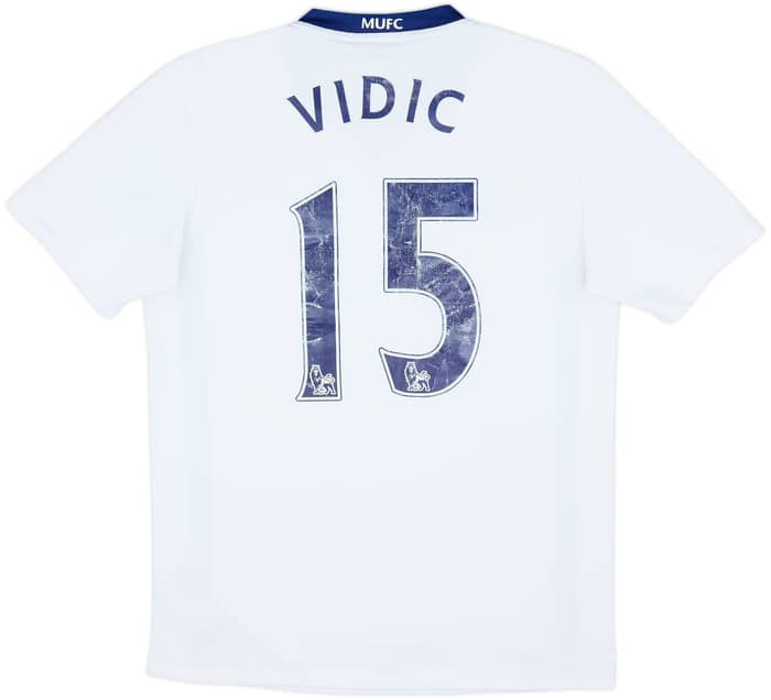 2008-10 Manchester United Away Shirt Vidic #15 - 4/10 - (S)