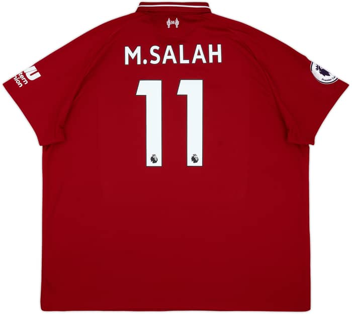 2018-19 Liverpool Home Shirt M.Salah #11 - 6/10 - (3XL)