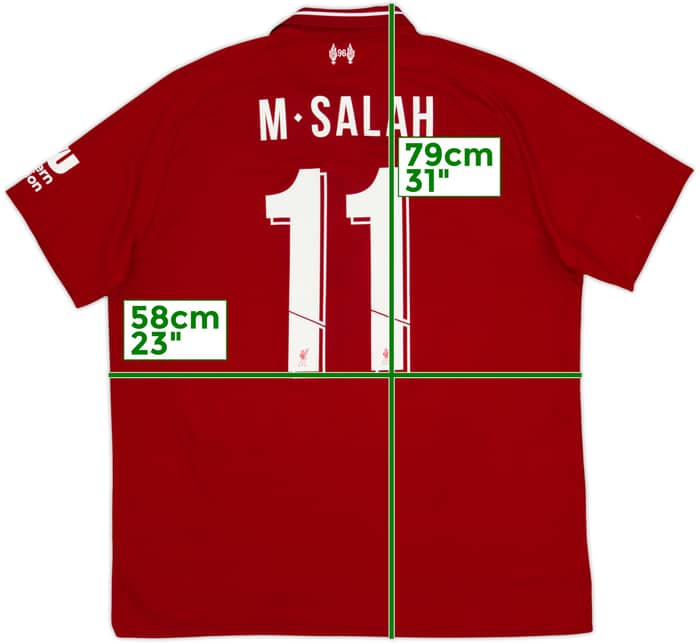 2018-19 Liverpool 'CL Final' Home Shirt M.Salah #11 - 6/10 - (XL)