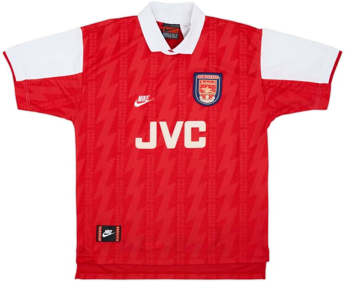 1994-96 Arsenal Home Shirt Bergkamp #10 - 6/10 - (M)