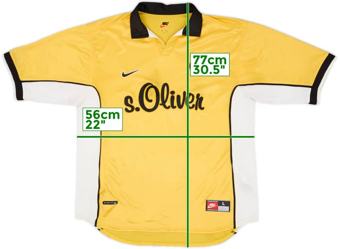 1998-00 Borussia Dortmund Home Shirt - 5/10 - (L)
