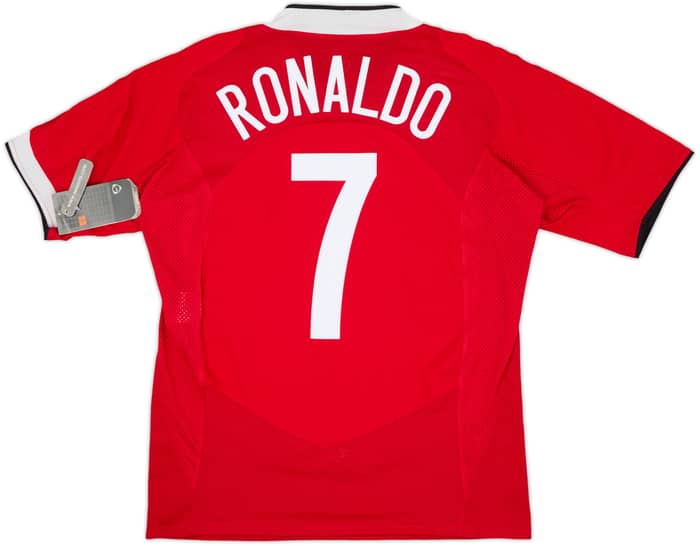 2004-06 Manchester United Home Shirt Ronaldo #7 (M)