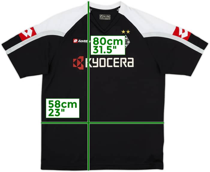 2006-07 Borussia Monchengladbach Player Issue Lotto Training Shirt #2 - 7/10 - (XL)