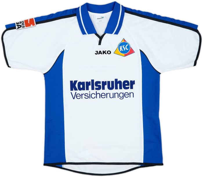 2002-03 Karlsruher Away Shirt Engelhardt #20 - 6/10 - (XS)