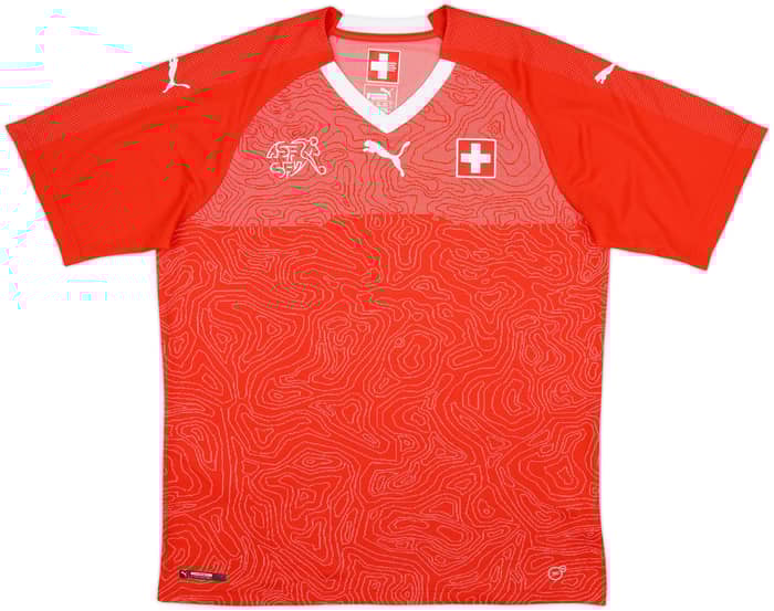 2018-20 Switzerland Home Shirt - 5/10 - (L)