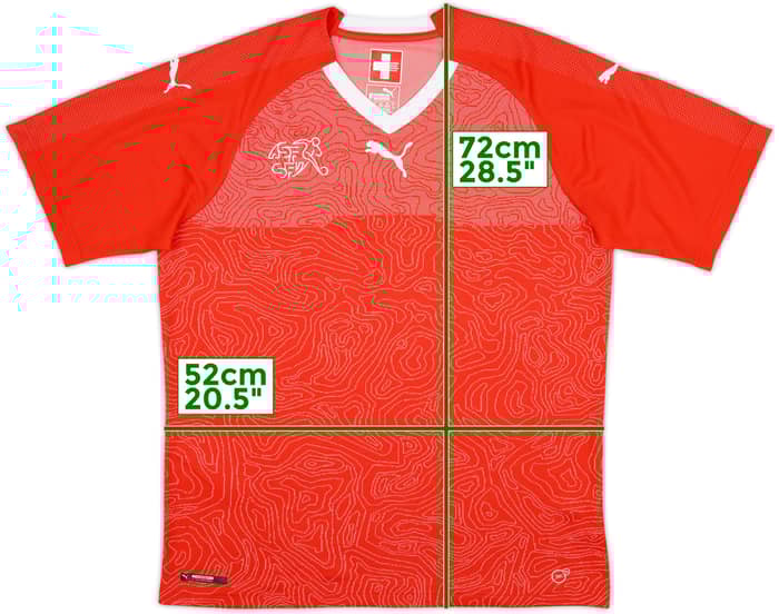 2018-20 Switzerland Home Shirt - 5/10 - (L)
