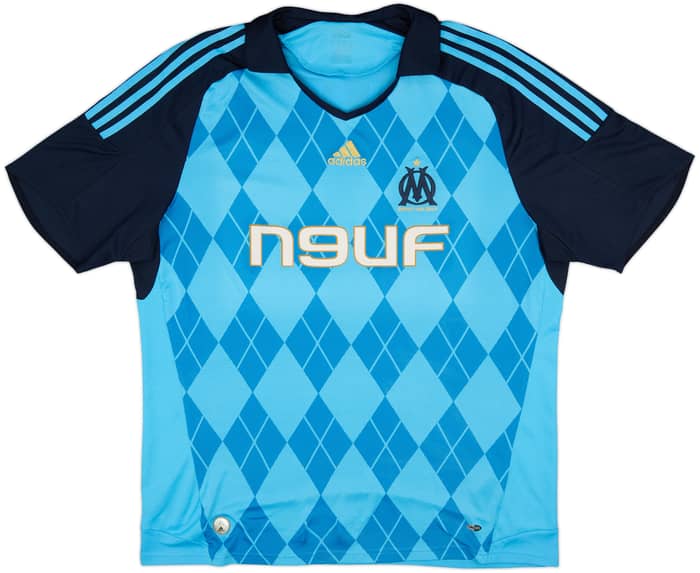 2008-09 Olympique Marseille Away Shirt Ben Arfa #20 - 8/10 - (XXL)