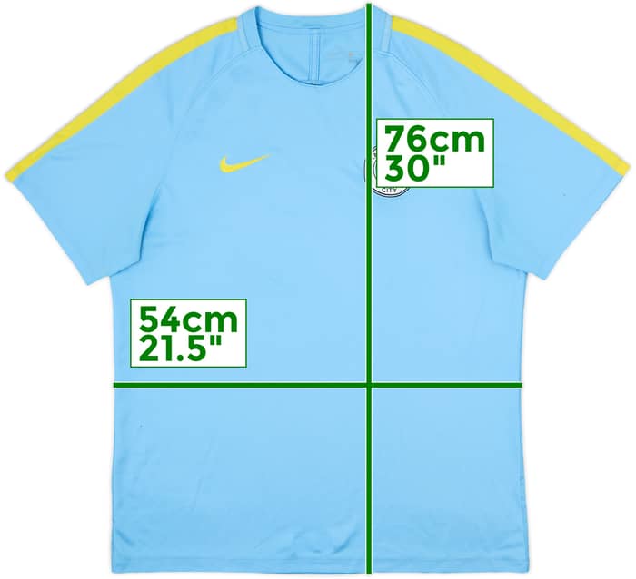 2016-17 Manchester City Nike Training Shirt - 7/10 - (XL)