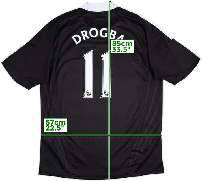 2008-09 Chelsea Away Shirt Drogba #11 - 7/10 - (XL)