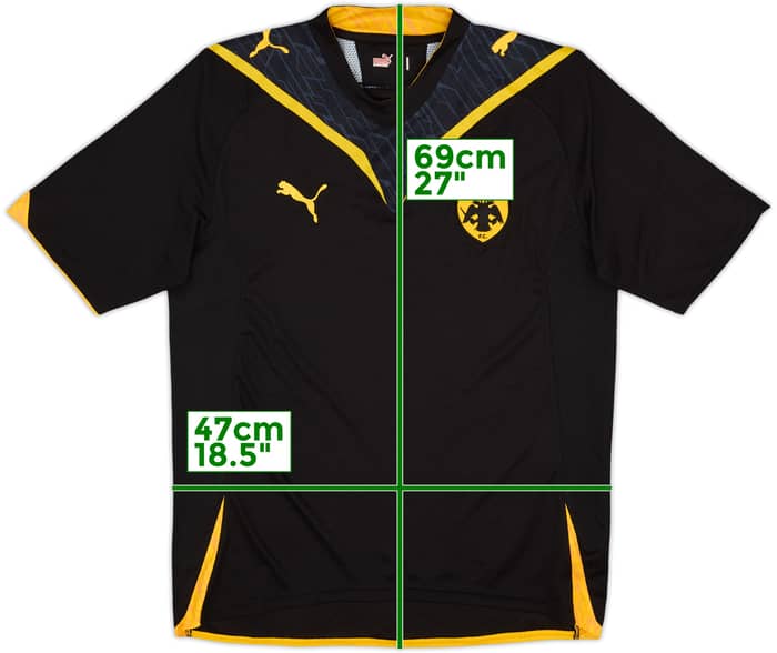2009-10 AEK Athens Away Shirt - 8/10 - (M)