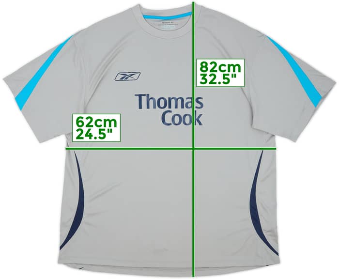 2004-05 Manchester City Reebok Training Shirt - 9/10 - (XXL)