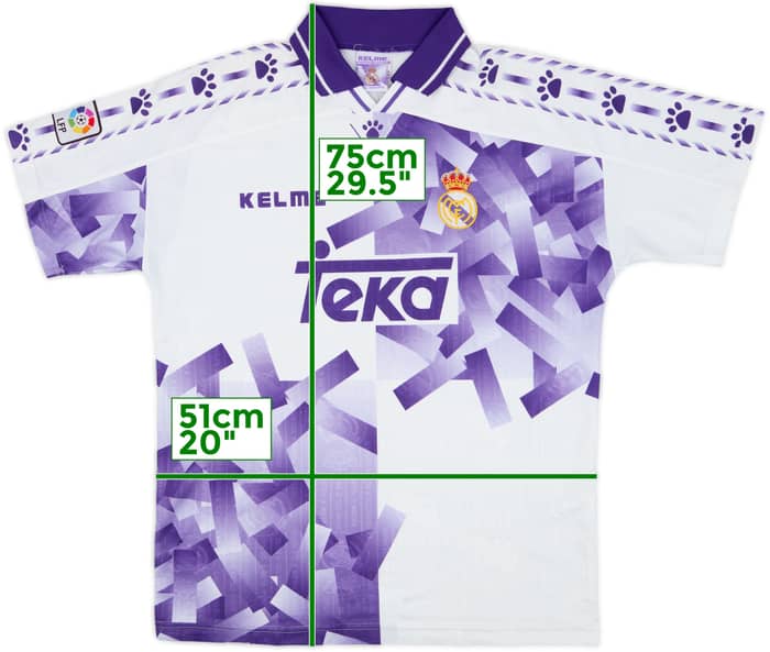 1996-97 Real Madrid Third Shirt - 8/10 - (L)