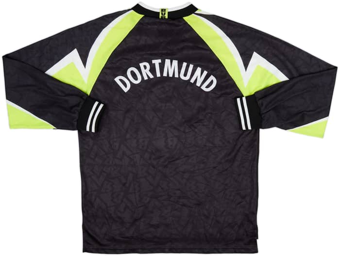 1995-96 Borussia Dortmund Away L/S Shirt - 6/10 - (L)