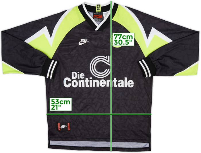 1995-96 Borussia Dortmund Away L/S Shirt - 6/10 - (L)