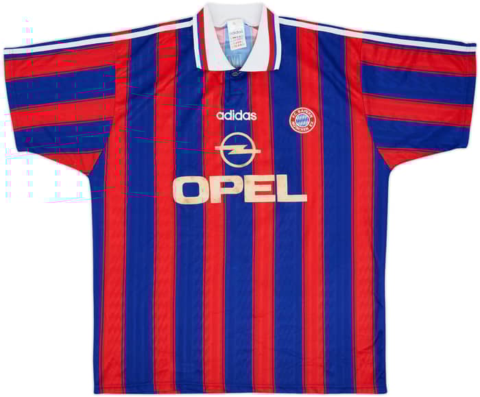 1995-97 Bayern Munich Home Shirt Ziege #17 - 4/10 - (XL)