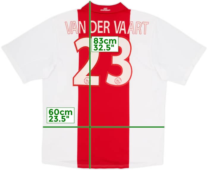 2001-02 Ajax Home Shirt Van Der Vaart #23 - 6/10 - (XL)