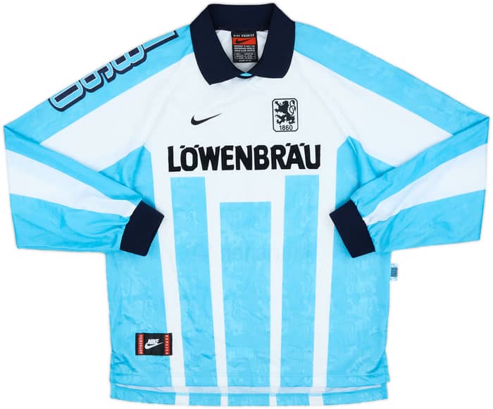 1996-97 1860 Munich Home L/S Shirt - 9/10 - (L)