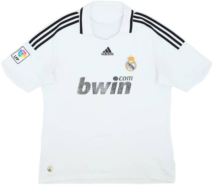 2008-09 Real Madrid Home Shirt - 5/10 - (XL)