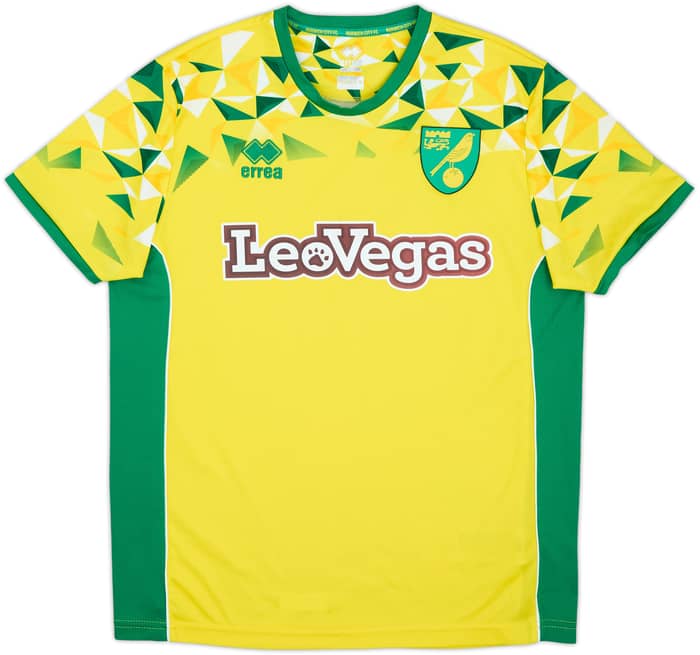 2018-19 Norwich Home Shirt - 9/10 - (M)