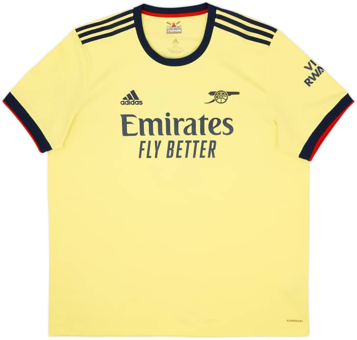 2021-22 Arsenal Away Shirt Saka #7 - 8/10 - (XXL)