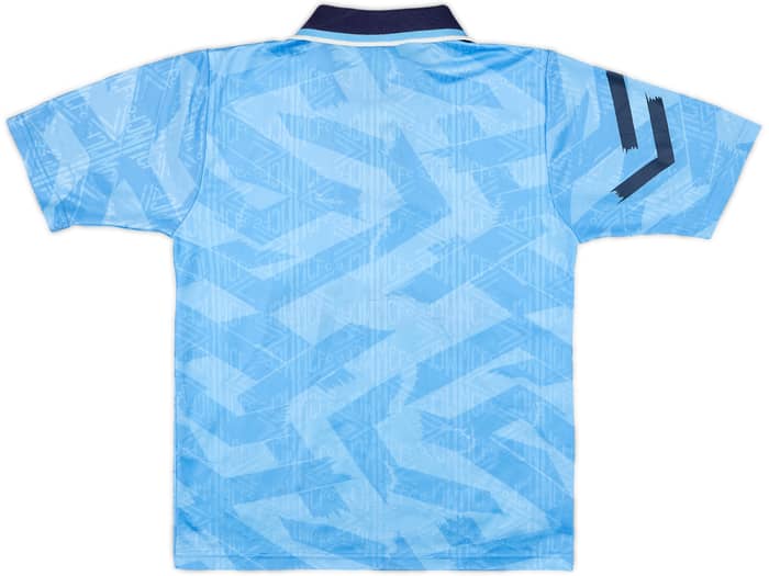 1991-93 Manchester City Home Shirt - 7/10 - (S.Boys)