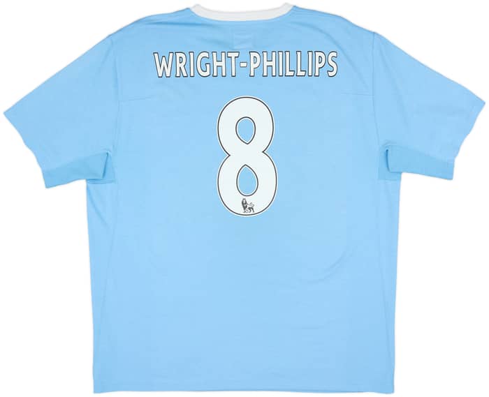 2009-10 Manchester City Home Shirt Wright-Phillips #8 - 6/10 - (XL)