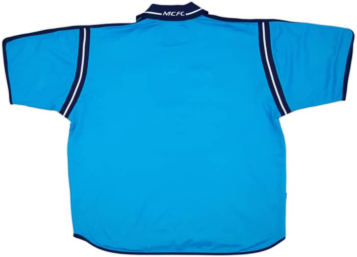 2001-02 Manchester City Home Shirt - 9/10 - (XL)