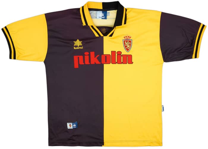 1999-01 Real Zaragoza Away Shirt - 9/10 - (XXL)
