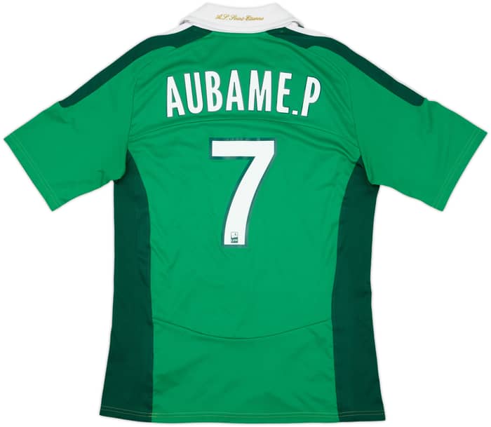 2011-12 Saint-Etienne Home Shirt Aubame.P #7 - 6/10 - (M)
