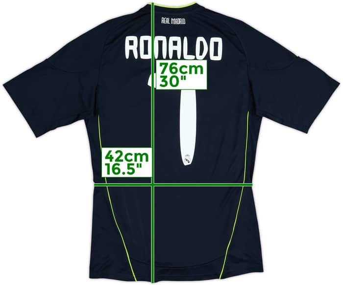 2010-11 Real Madrid Away Shirt Ronaldo #7 - 6/10 - (S)
