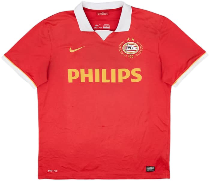 2013-14 PSV Centenary Home Shirt - 6/10 - (XL)