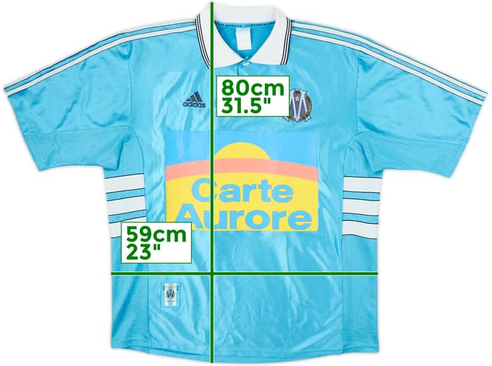 1998-99 Olympique Marseille Cup Away Shirt - 9/10 - (XXL)