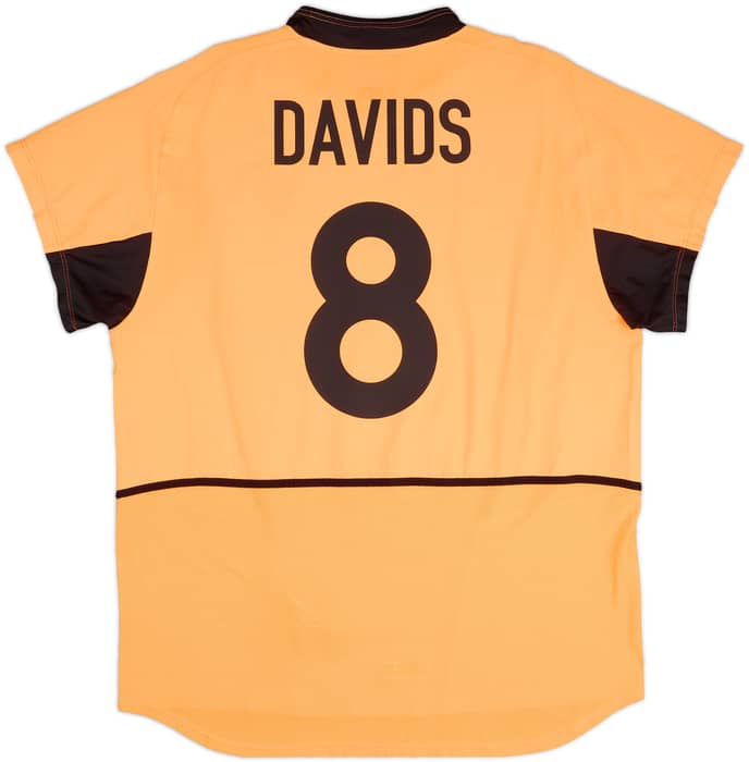 2002-04 Netherlands Home Shirt Davids #8 - 8/10 - (XXL)