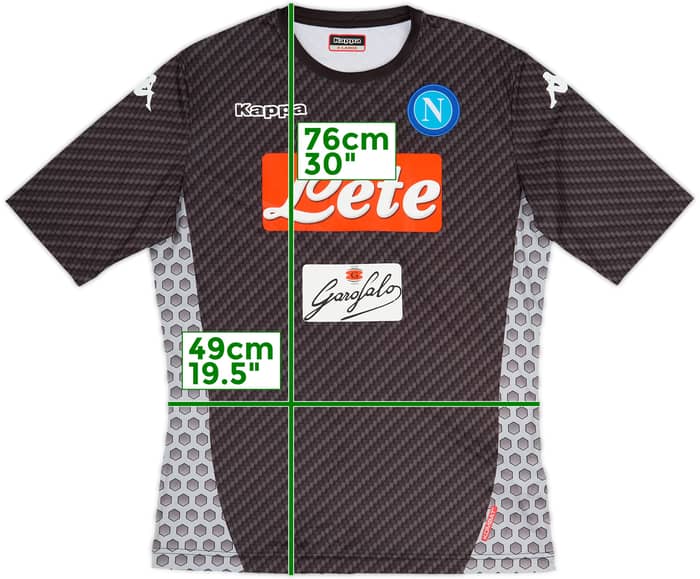 2017-18 Napoli Fourth Shirt - 8/10 - (XL)