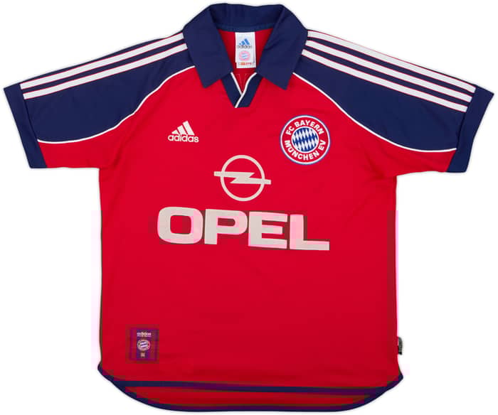 1999-01 Bayern Munich Home Shirt - 7/10 - (Y)