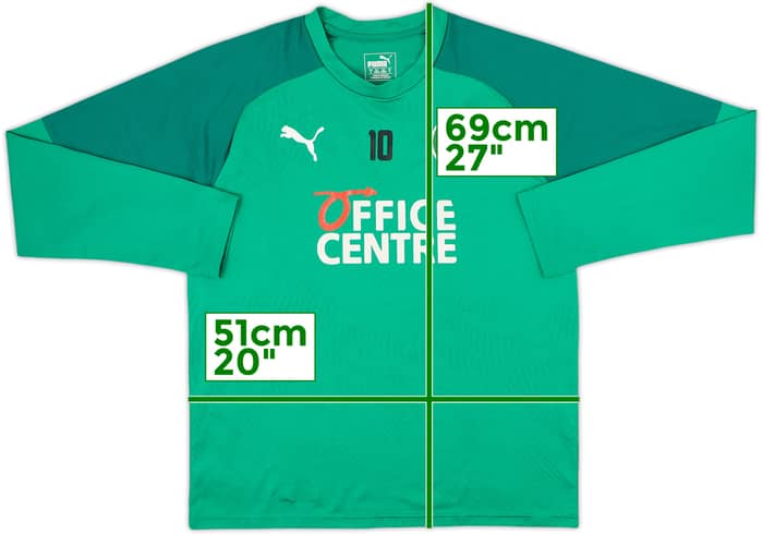 2018-19 Groningen Player Issue Puma Sweat Top #10 - 6/10 - (S)