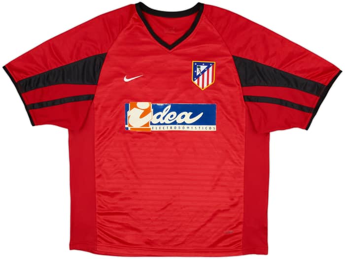 2001-02 Atletico Madrid Away Shirt F.Torres #9 - 8/10 - (L)